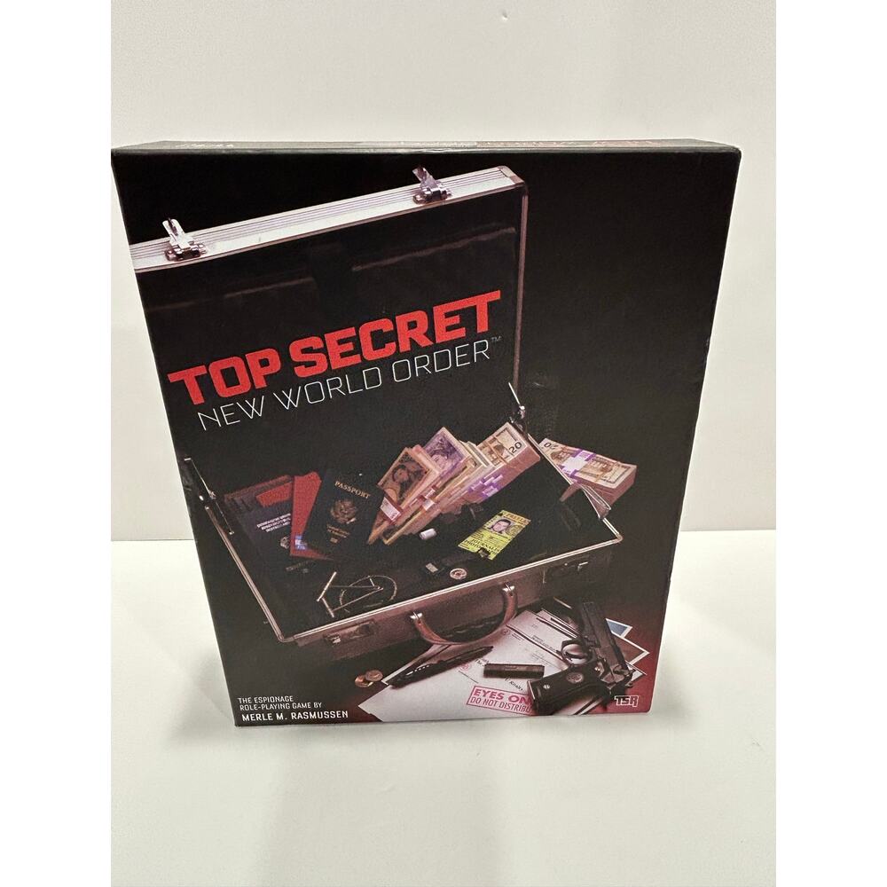 TOP SECRET - NEW WORLD ORDER / TSR By Merle M. Rasmussen ( Brand New )